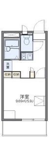 レオパレスグランヴィラージュの間取り画像