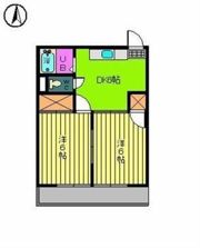 第13杉フラットの間取り画像