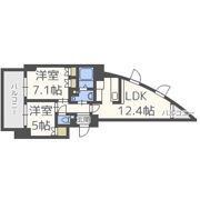 フロンティアタワー日本橋(旧CITY SPIRE日本橋)の間取り画像