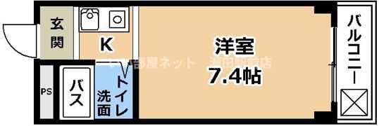 ベルシャトーむらじの間取り画像