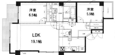 目白テラスドハウスの間取り画像