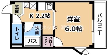 サラデグラシアの間取り画像