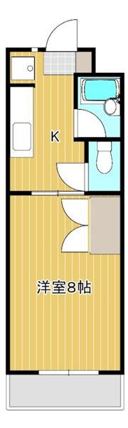 マンションJoyの間取り画像