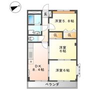 サンフォレスト曙の間取り画像