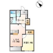 ソレイユの間取り画像