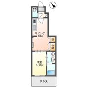（仮）草津市草津3丁目新築アパートの間取り画像