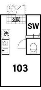 TOKYOβ西浦和の間取り画像