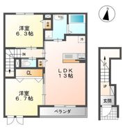 ディアコートの間取り画像