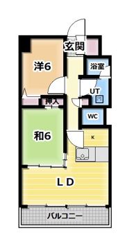 西緑丘プラザビルの間取り画像