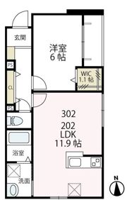 プレジオ高津の間取り画像
