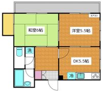 K2－FLATの間取り画像