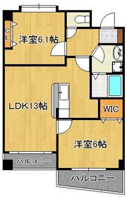 アビタシオン蒲生の間取り画像