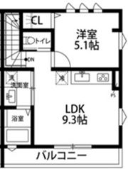 グランフォルト旗の台の間取り画像