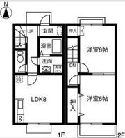 パークサイド高木Aの間取り画像