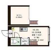 Cozy高田馬場の間取り画像