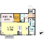 ヴィラ エトワールの間取り画像
