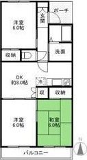 ハイブリッジⅠの間取り画像