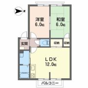 フレグランス南久米 E棟の間取り画像