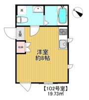 Les Pentes Nagasaki（レ・パント・ナガサキ）の間取り画像