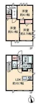 リヴィエール下井草の間取り画像