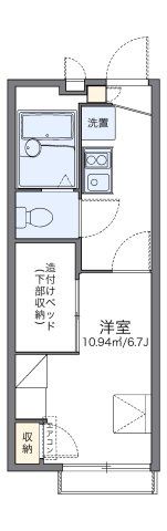 レオパレスさくらの間取り画像