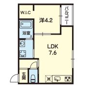 ステラ龍田の間取り画像