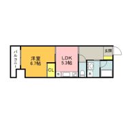 セントフォール新飯塚駅東の間取り画像