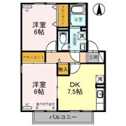 セジュールⅡ C棟の間取り画像