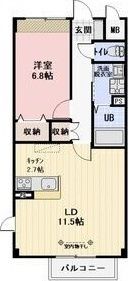 モンレーヴの間取り画像