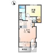 （仮）草津市川原2丁目新築アパートの間取り画像