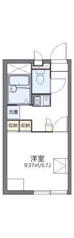 レオパレスエスペランサの間取り画像