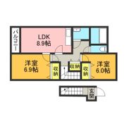 エクセレントハイムの間取り画像