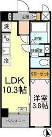 フロリアードもとやまの間取り画像