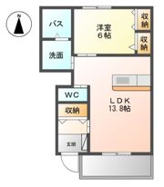 おおぞらⅡの間取り画像