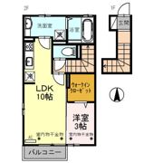 D-room利田 B棟の間取り画像