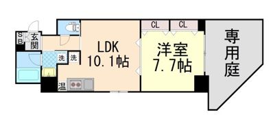 ロアール神戸住吉の間取り画像
