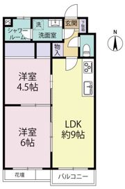 ロアール東寺尾の間取り画像