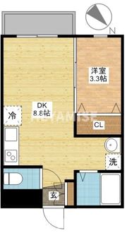 アミティ愛宕の間取り画像