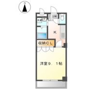 グランディールUの間取り画像