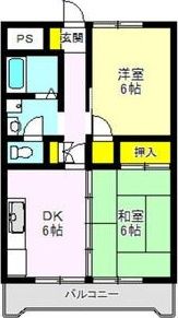 エクセレントマンションの間取り画像
