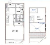 リキューザ下井草の間取り画像