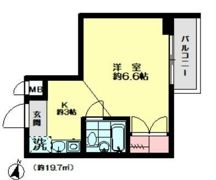 ダイホープラザ荻窪の間取り画像