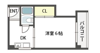 フェリシエ池田の間取り画像