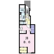 プルメリア Aの間取り画像
