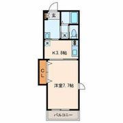 カサブランカNの間取り画像