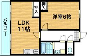 ロイヤルハイツ秀の間取り画像