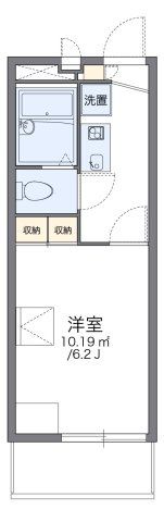 レオパレス大倉山メルベーユⅡの間取り画像