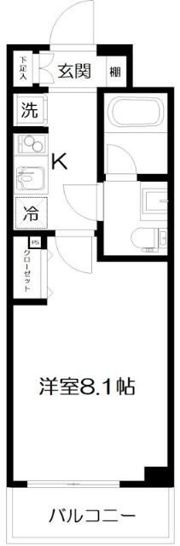 アイル プレミアム赤羽ウエストの間取り画像