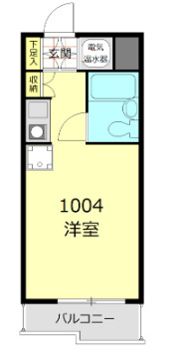 藤和横浜西口ハイタウンの間取り画像