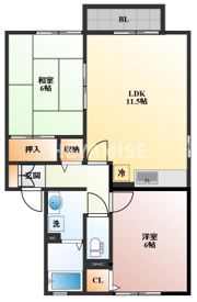サンスカイ三城 B棟の間取り画像
